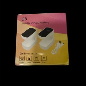 Portable LED Nail Lamp NIB